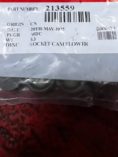 213559 SOCKET CAM FLOWER-CUMMINS for Cummins