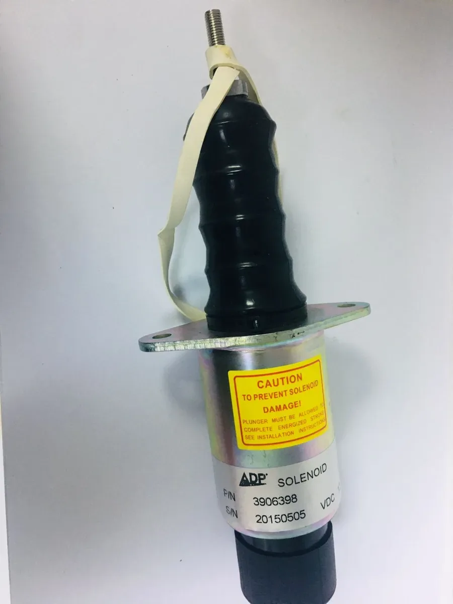 3906398 STOP SOLENOID 12V -CUMMINS for ADP / Cummins