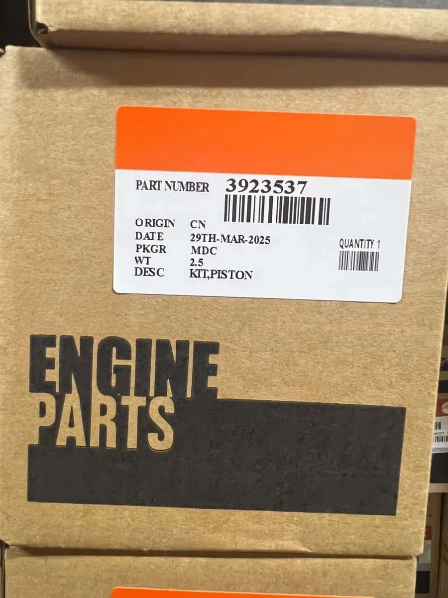 3923537,PISTON KIT , CUMMINS ENGINE for Cummins