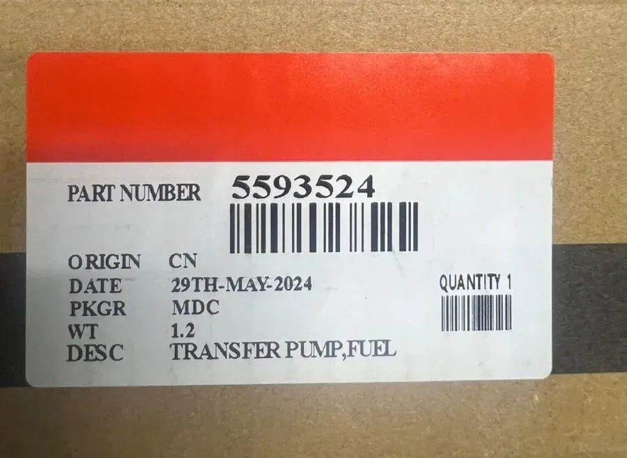 5593524,5483862 FUEL TRANSFER PUMP,24V for Cummins