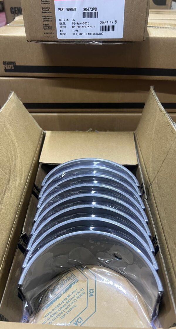 3047390 3021709 3021710 3027100 3801200 206160 CON ROD BEARING STD