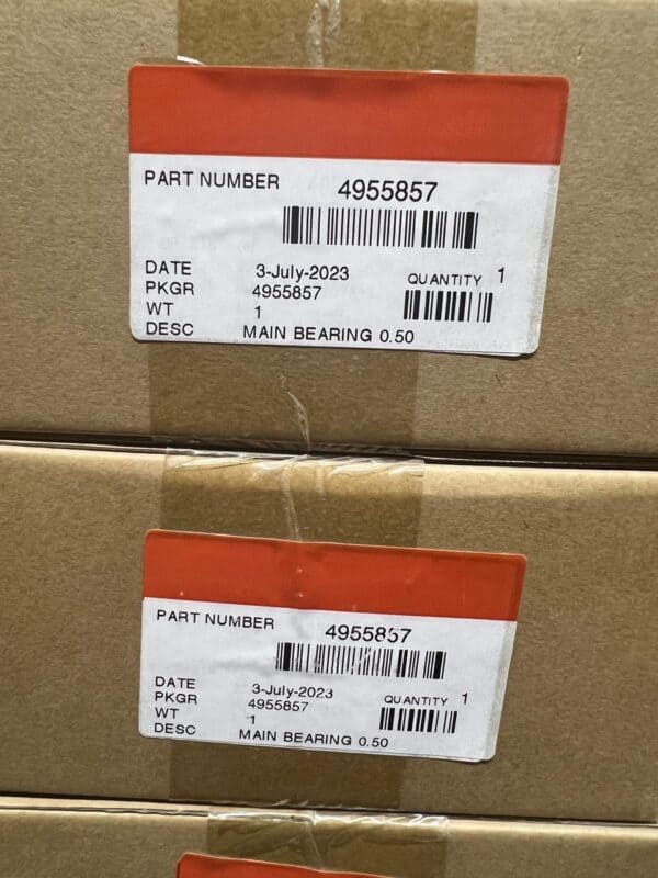 4955857 / 3802012 MAIN BEARING 0 50