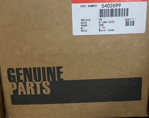 5402699 WATER PUMP
