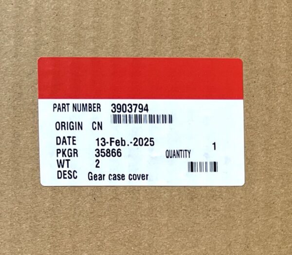 3903794 3901676 GEAR CASE COVER