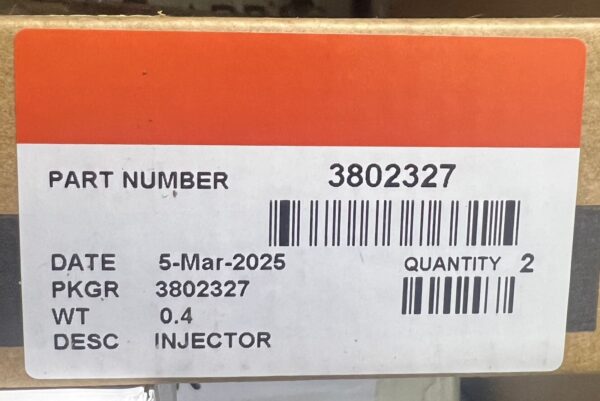 3802327 INJECTOR   CUMMINS