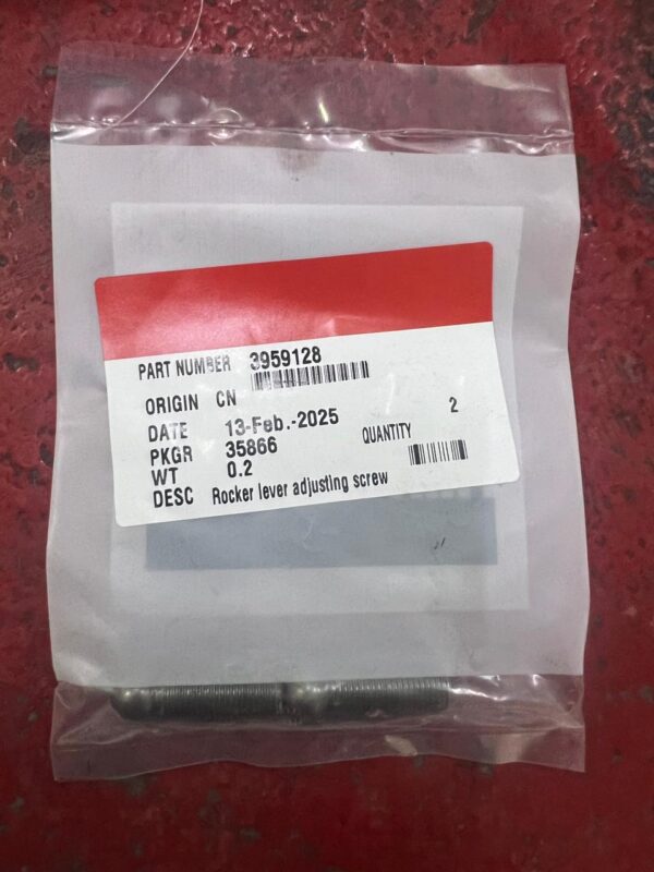 3959128 ROCKER LEVER ADJUSTING SCREW