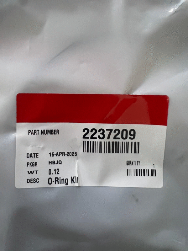 2237209 O RING KIT