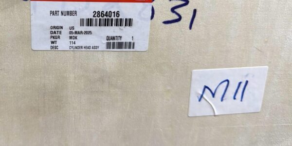 2864016, CYLINDER HEAD ASSY , M11