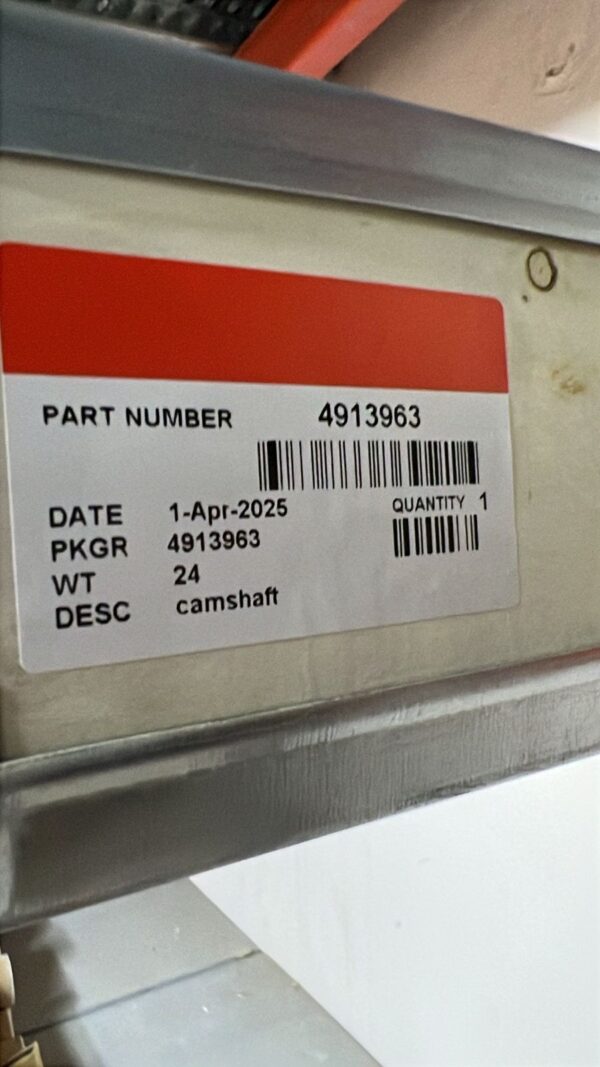 4913963, CAMSHAFT