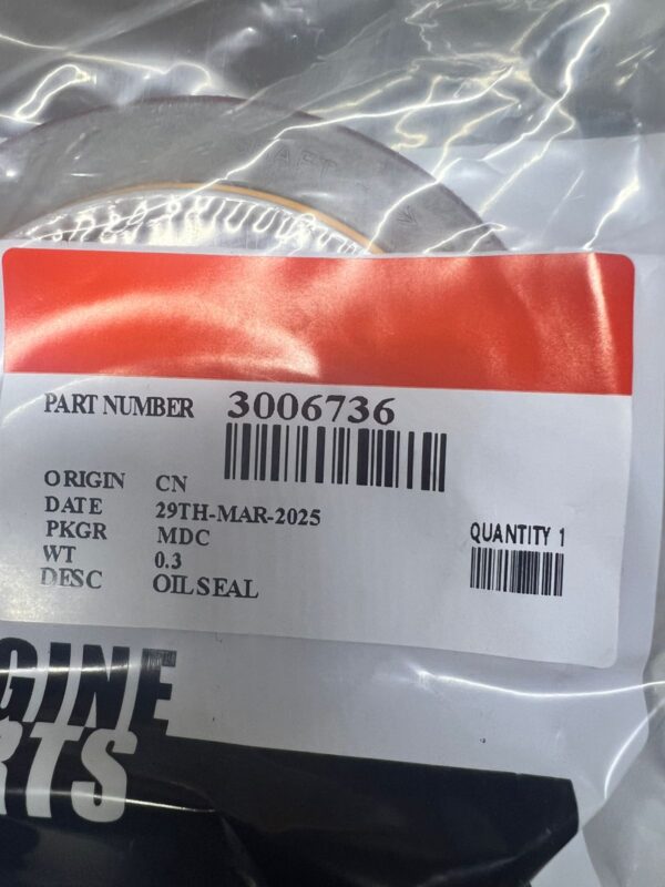 3006736,3020183,208579,3004317,213467, OIL SEAL   CUMMINS