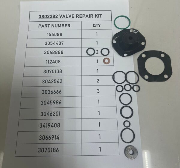 3803282, VALVE REPAIR KIT