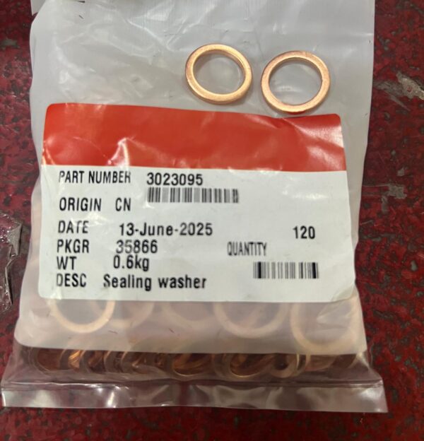 3023095  SEALING WASHER CUMMINS