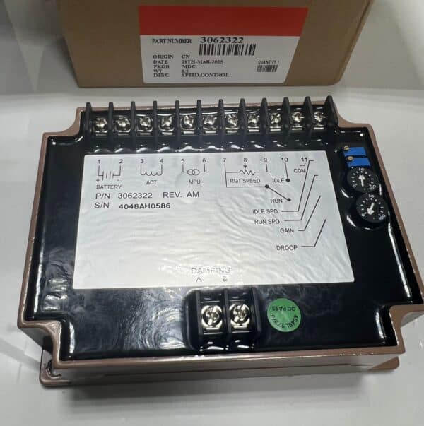 3062322 , ENG GOVERNOR SPEED CONTROLLER CUMMINS