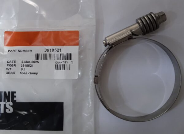 3918521 HOSE CLAMP   CUMMINS