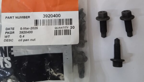 3920400 OIL PAN NUT   CUMMINS