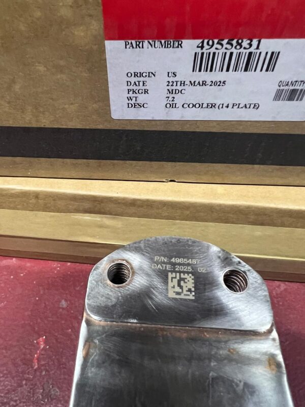 4955831 , OIL COOLER CUMMINS