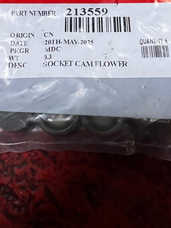 213559 SOCKET CAM FLOWER CUMMINS