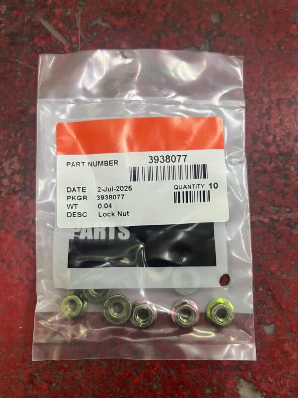3938077 4946714 LOCK NUT CUMMINS