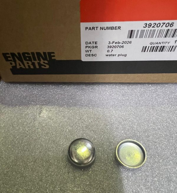 3920706 WATER PLUG CUMMINS